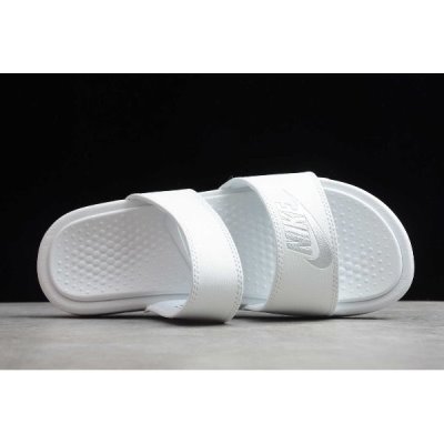 Nike Benassi Duo Ultra Triple Beyaz Terlik Türkiye - 3DOB9VP5